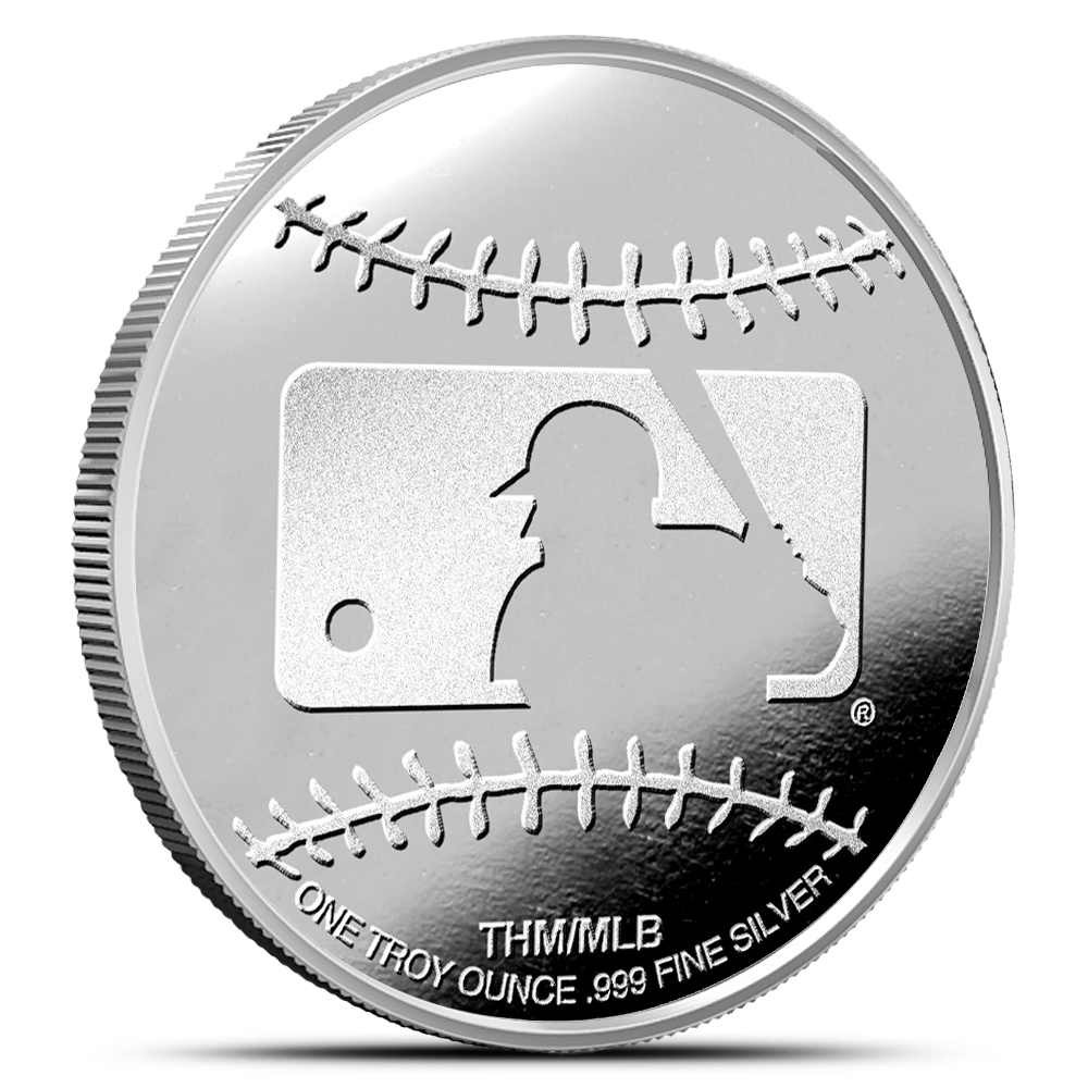 1 oz MLB Chicago Cubs Silver Round (BU)