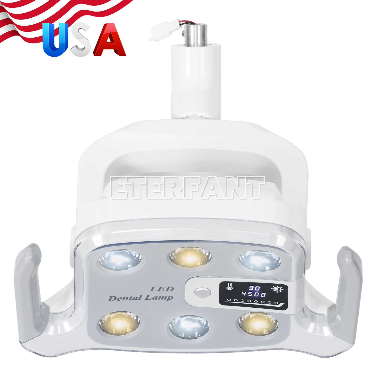 Dentist Operation Light for Dental Unit Chair Oral Lamp 9W 6 LED φ22mm Joint