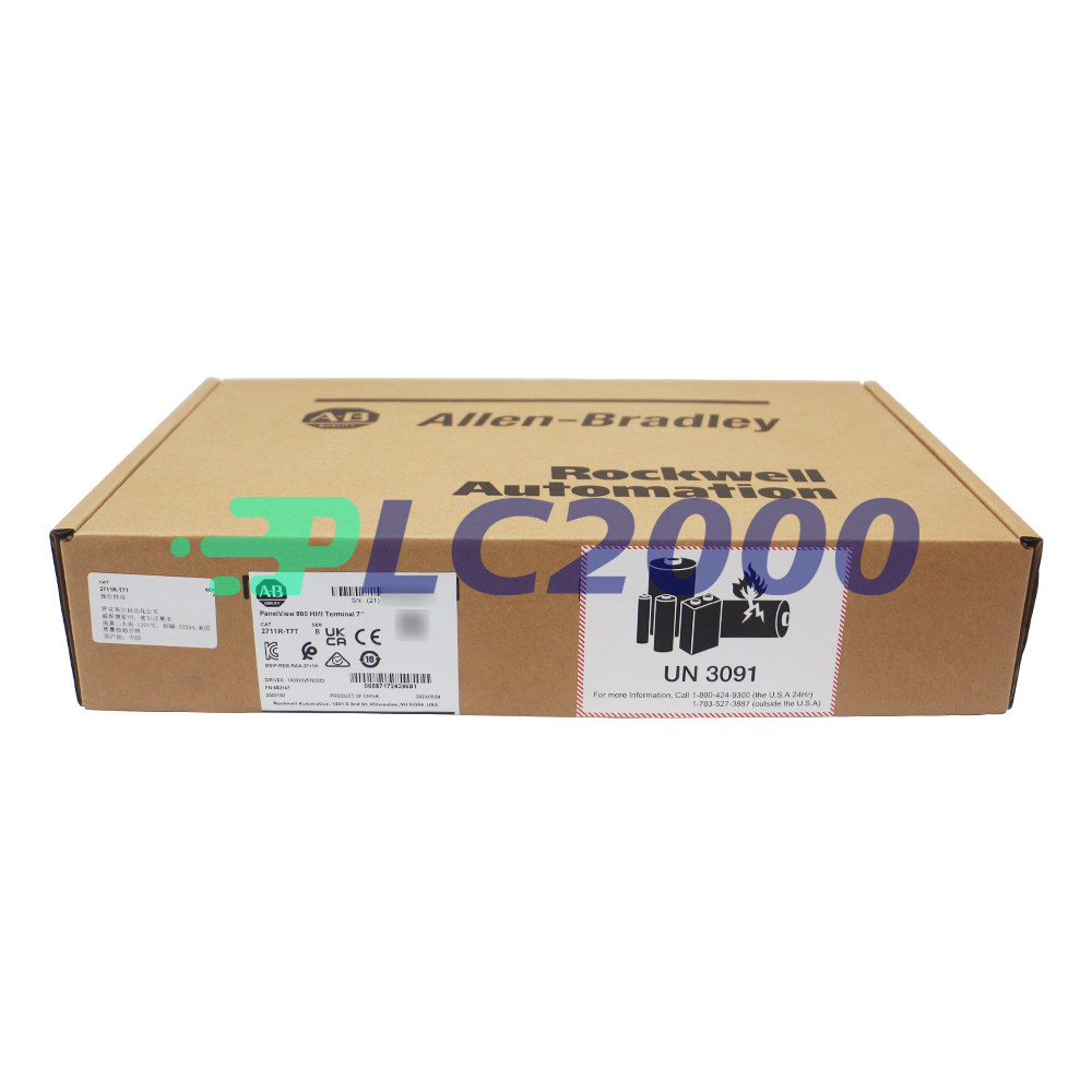 New Allen Bradley 2711R-T7T PanelView 800 7-INCH HMI Terminals Factory Sealed