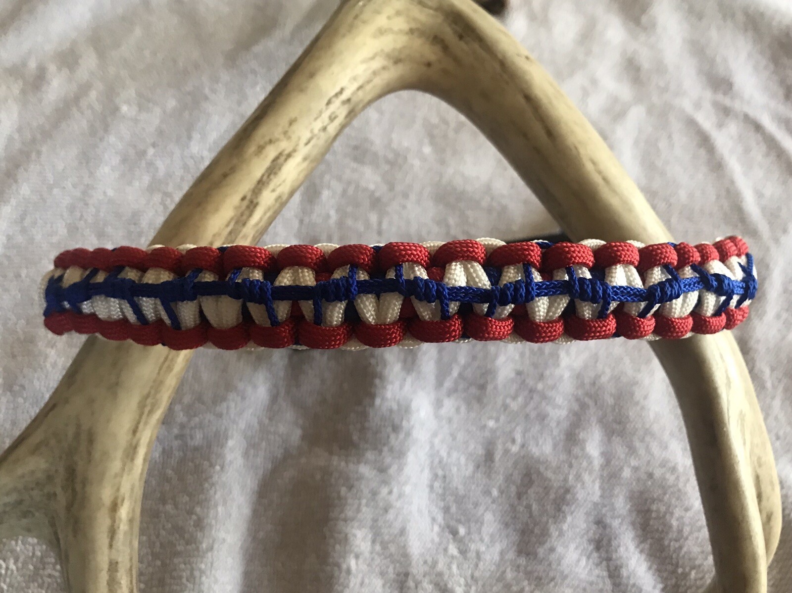 Red,white And Blue Bow Wrist Sling