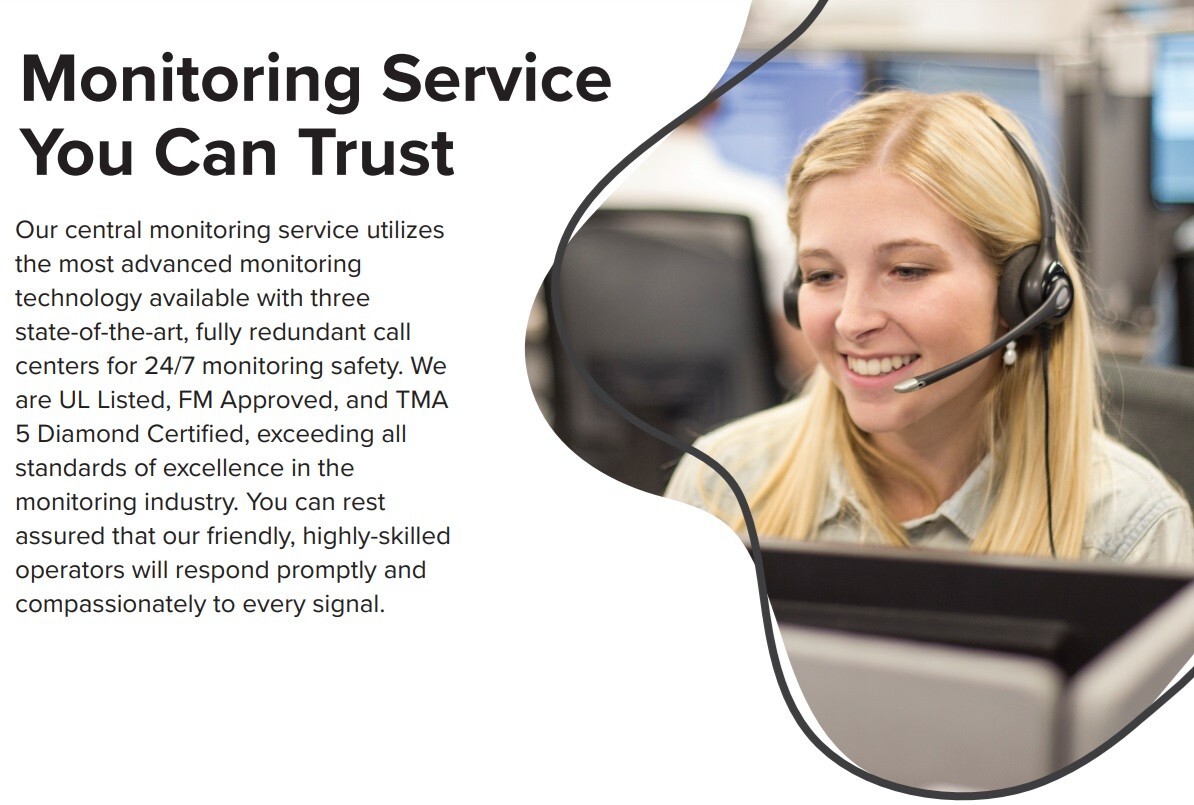 6 Months of Alarm.com Cellular Only Nationwide Professional UL Alarm Monitoring
