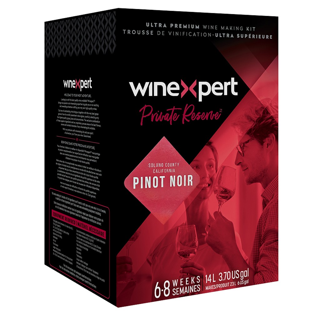 Private Reserve Pinot Noir Solano County, California - Wine Ingredient Kit