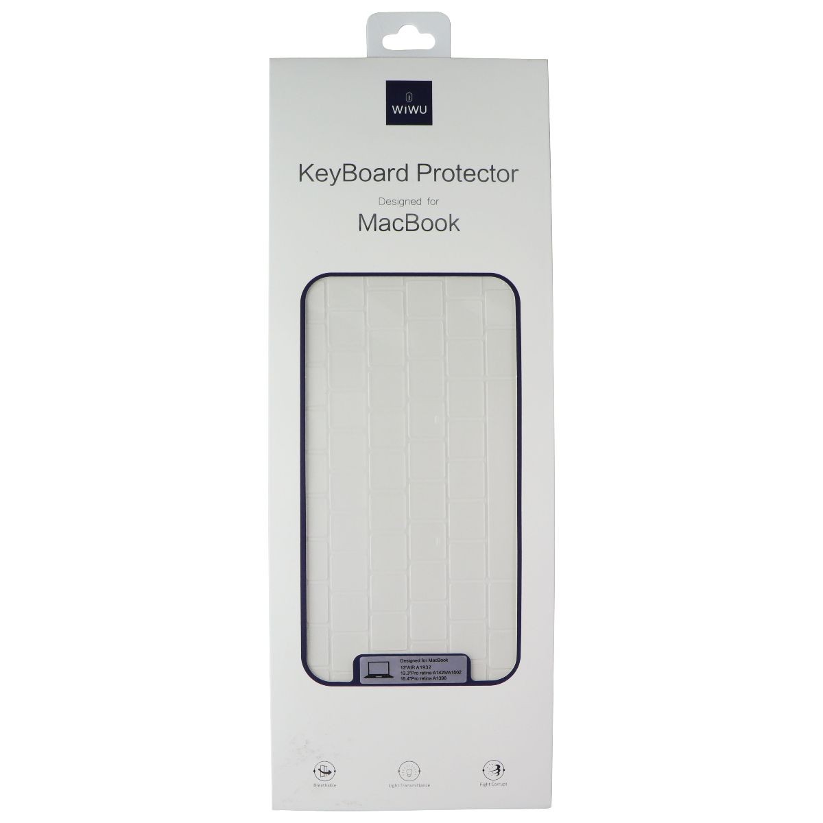 Wiwu Keyboard Protector for MacBook Air 13.3 (A1932) / Pro Retina (A1425) Frost