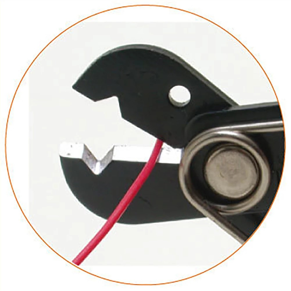 Electrical Wire Cable Cutting Single Hole Wire Stripper Flush Pliers Adjustable