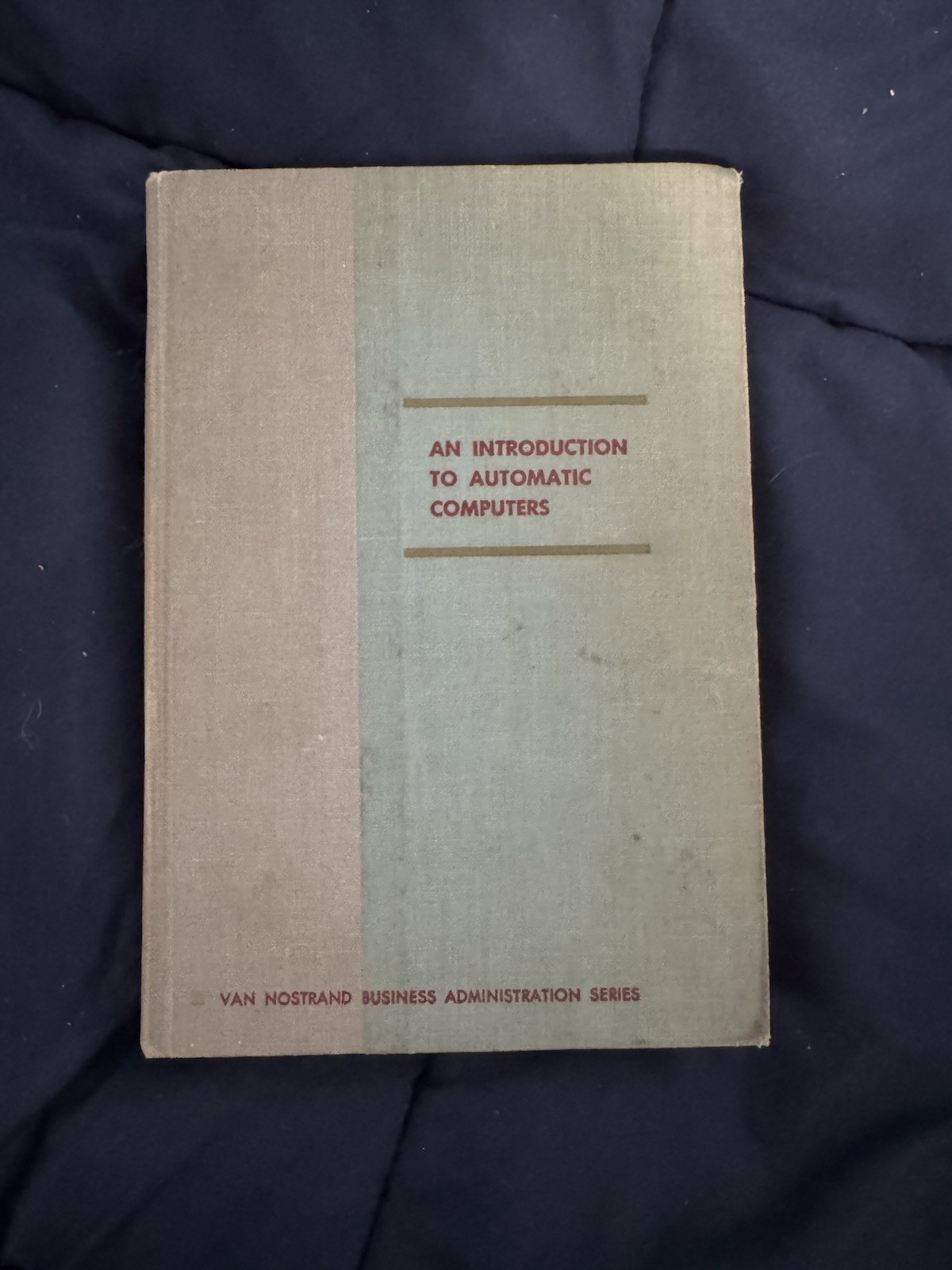 1963 An Introduction To Automatic Computers By Ned Chaplin Vintage Computing