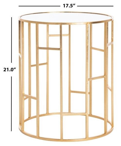 Safavieh Doreen Mirror Top Accent Table, Reduced Price 2172717008 FOX2533A