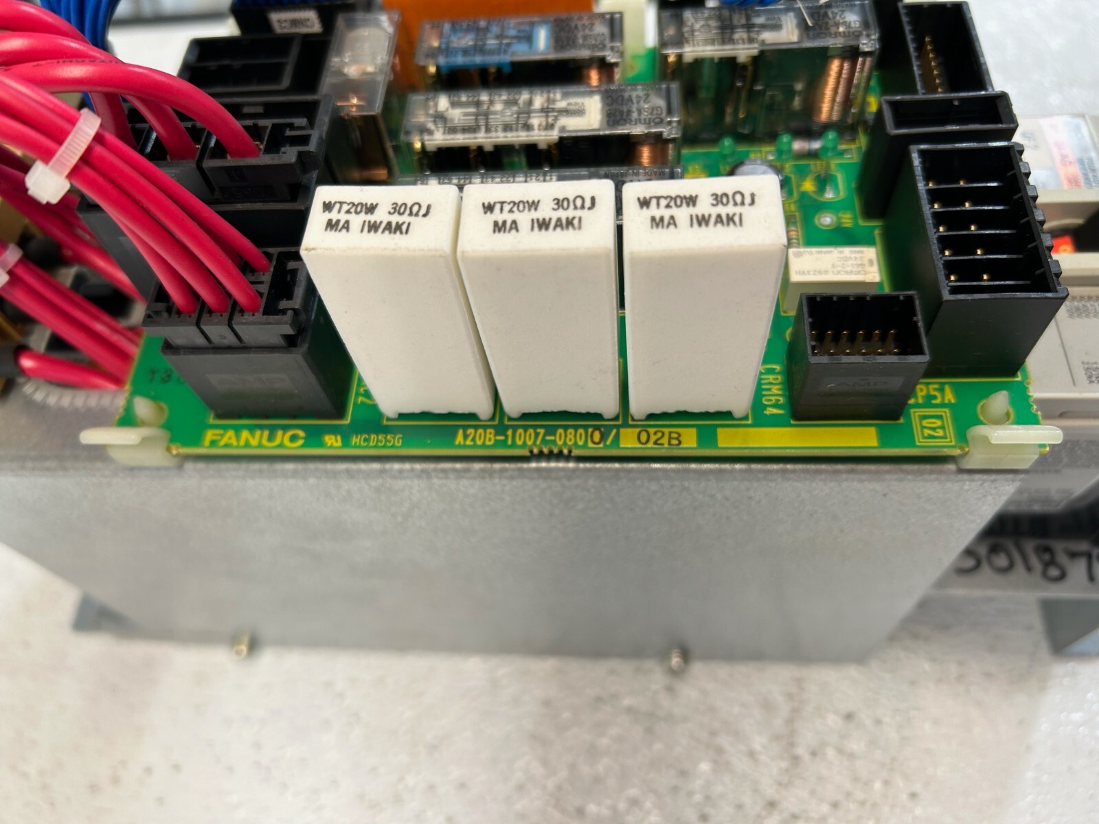 Fanuc A05B-2452-C523 Operator E-Stop A20B-1007-0800/02B BW32AAG