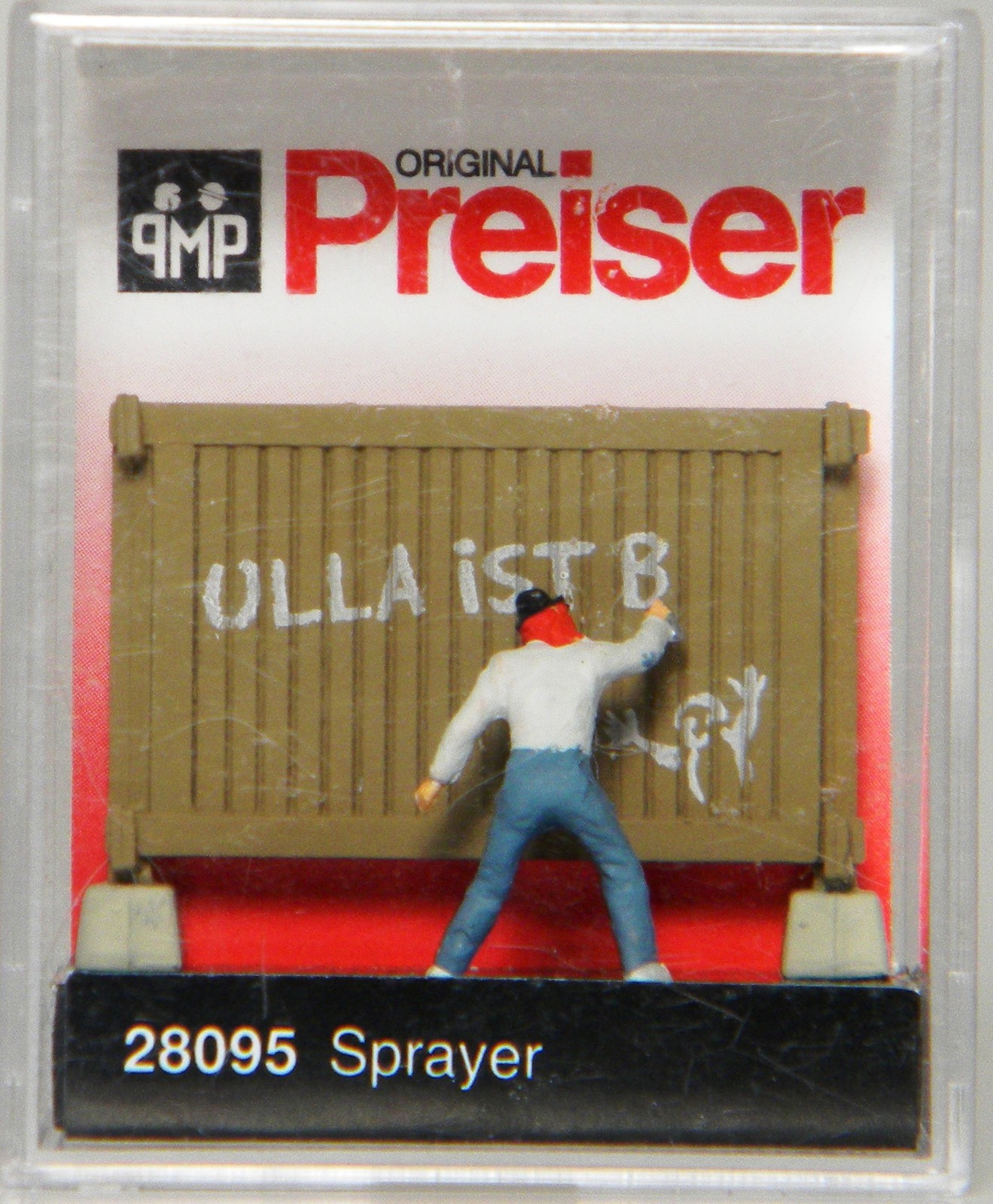 NEW HO Preiser #28095 Graffiti Artist