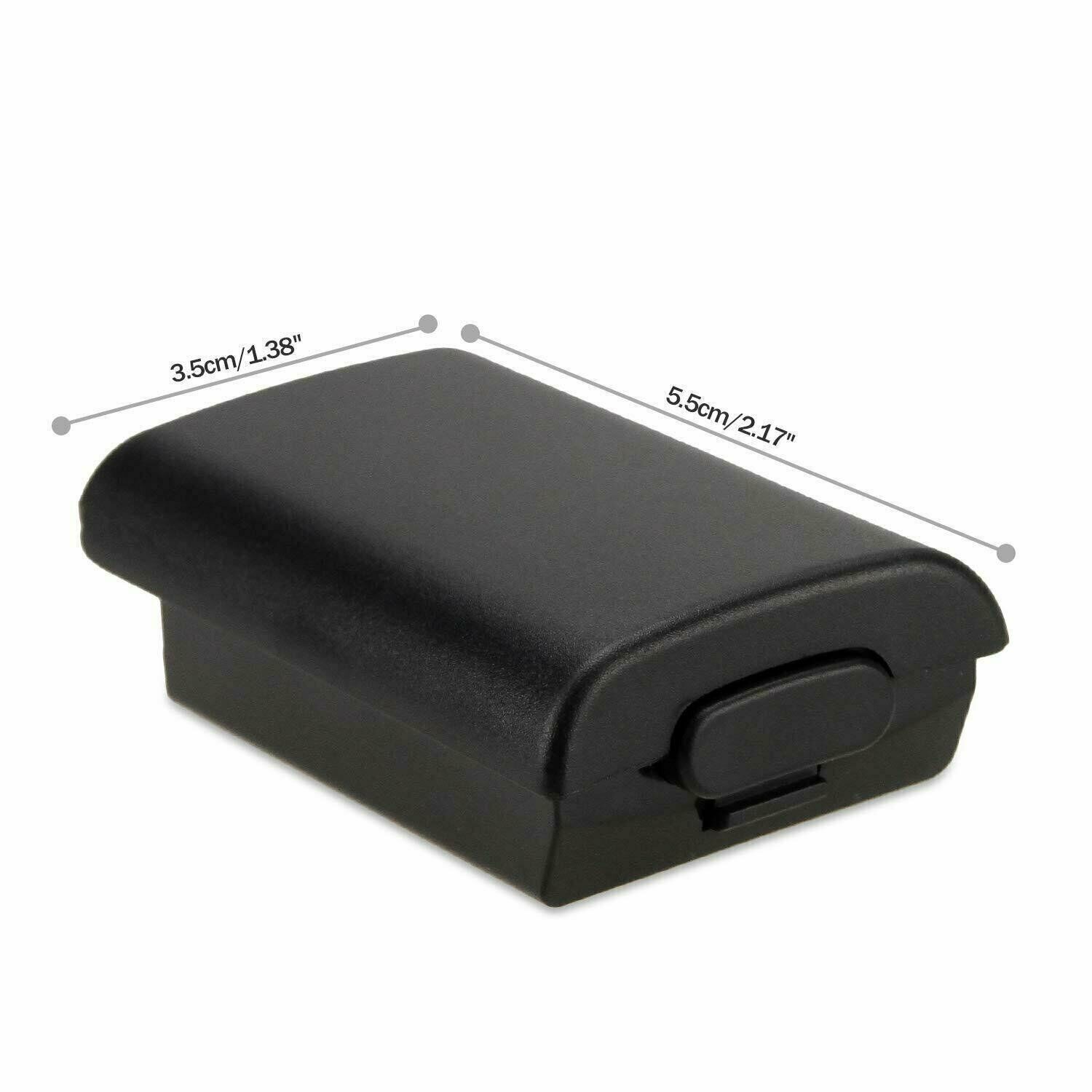 2Pcs For Xbox 360 Wireless Controller AA Battery Back Cover Case Shell Pack