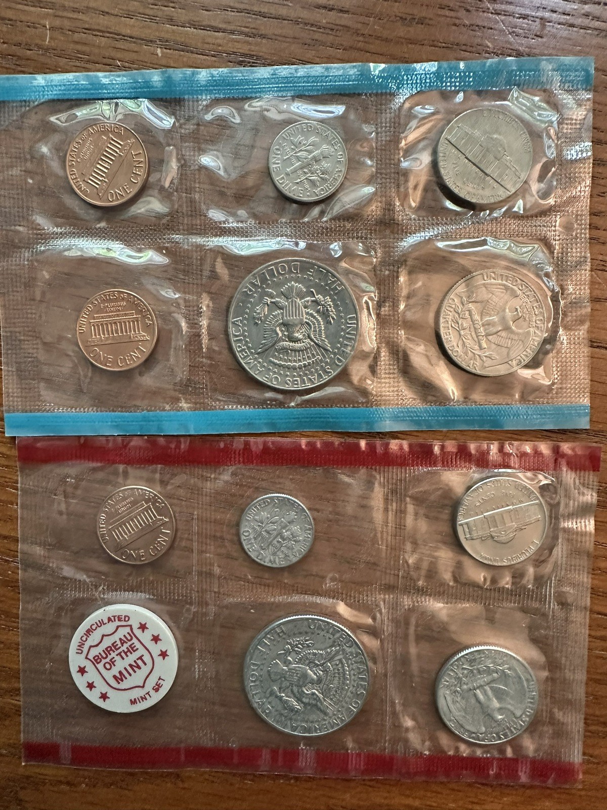 1971 U.S. Mint Set Coins in Original Packaging