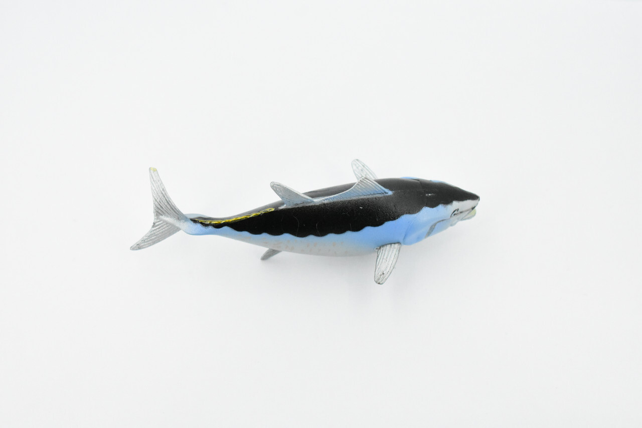Bluefin Tuna, Painted Rubber Fish, Realistic Toy Figure, Model, 4.5" CH294BB128