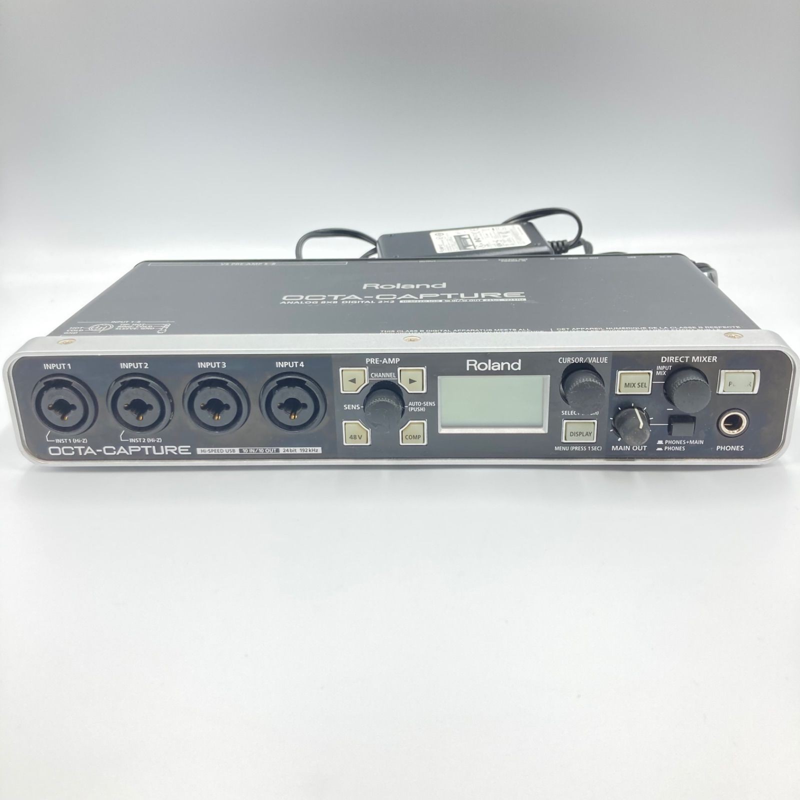 Roland OCTA-CAPTURE UA-1010 USB Audio Interface MIDI Recording Studio IF