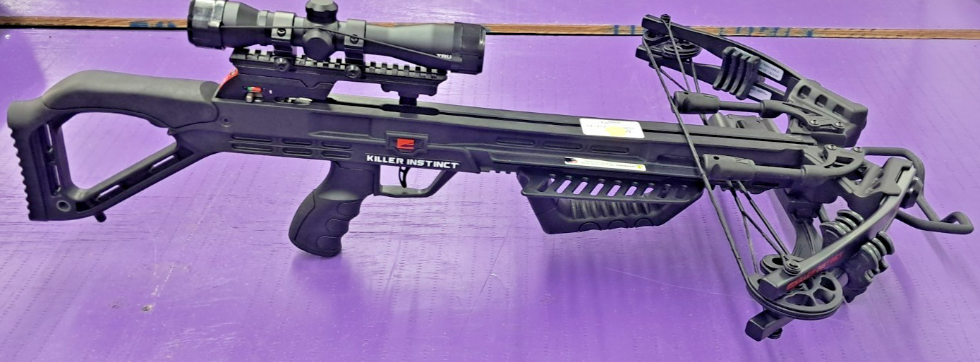 Killer Instinct 2000c Crossbow Kit W/Scope/ Hard Case