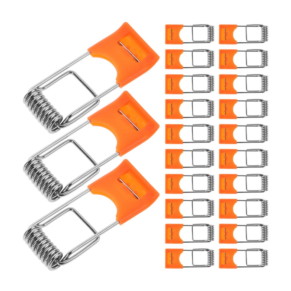 50 Pcs Replacement Springs for Recessed Lights Downlight Panel Lamp Clip