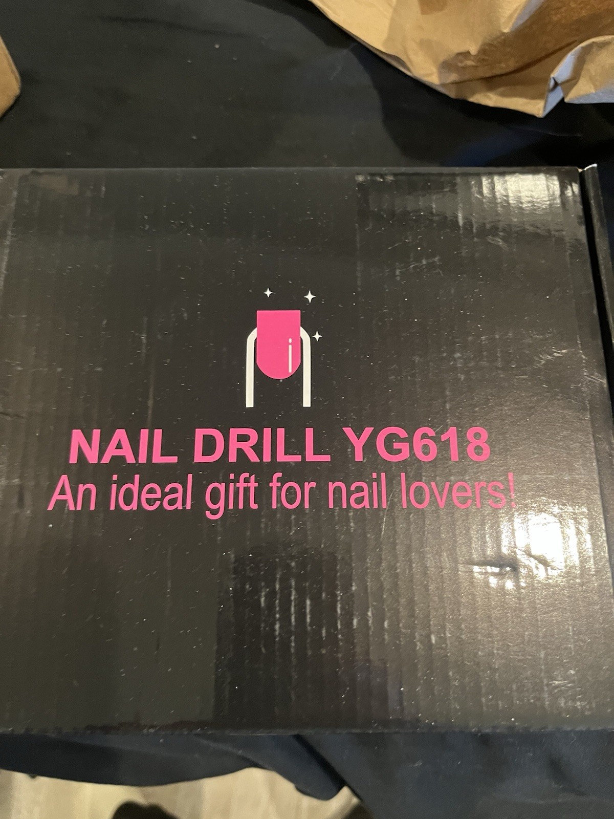 Electric Nail File Drill Professional Kit, Drill Machine with LCD Display YG618