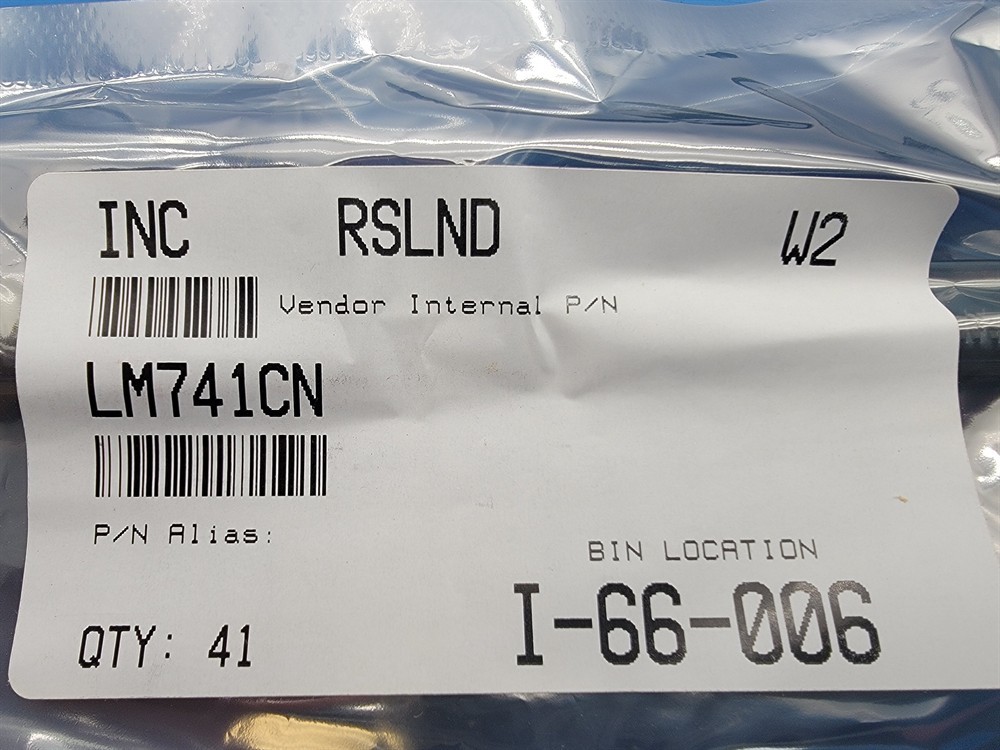 New (22pcs) LM741CN INTERSIL IC Linear