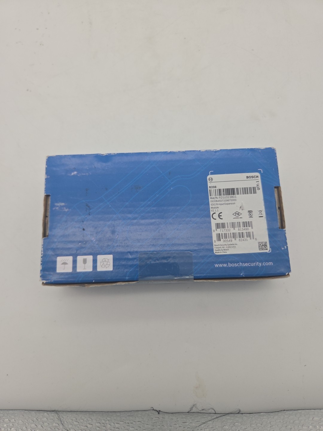 Bosch B208 Octo-input Module New Sealed