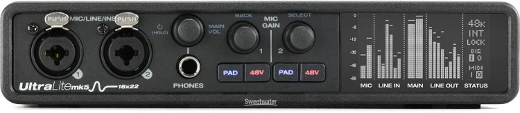 MOTU UltraLite-mk5 18x22 USB Audio Interface
