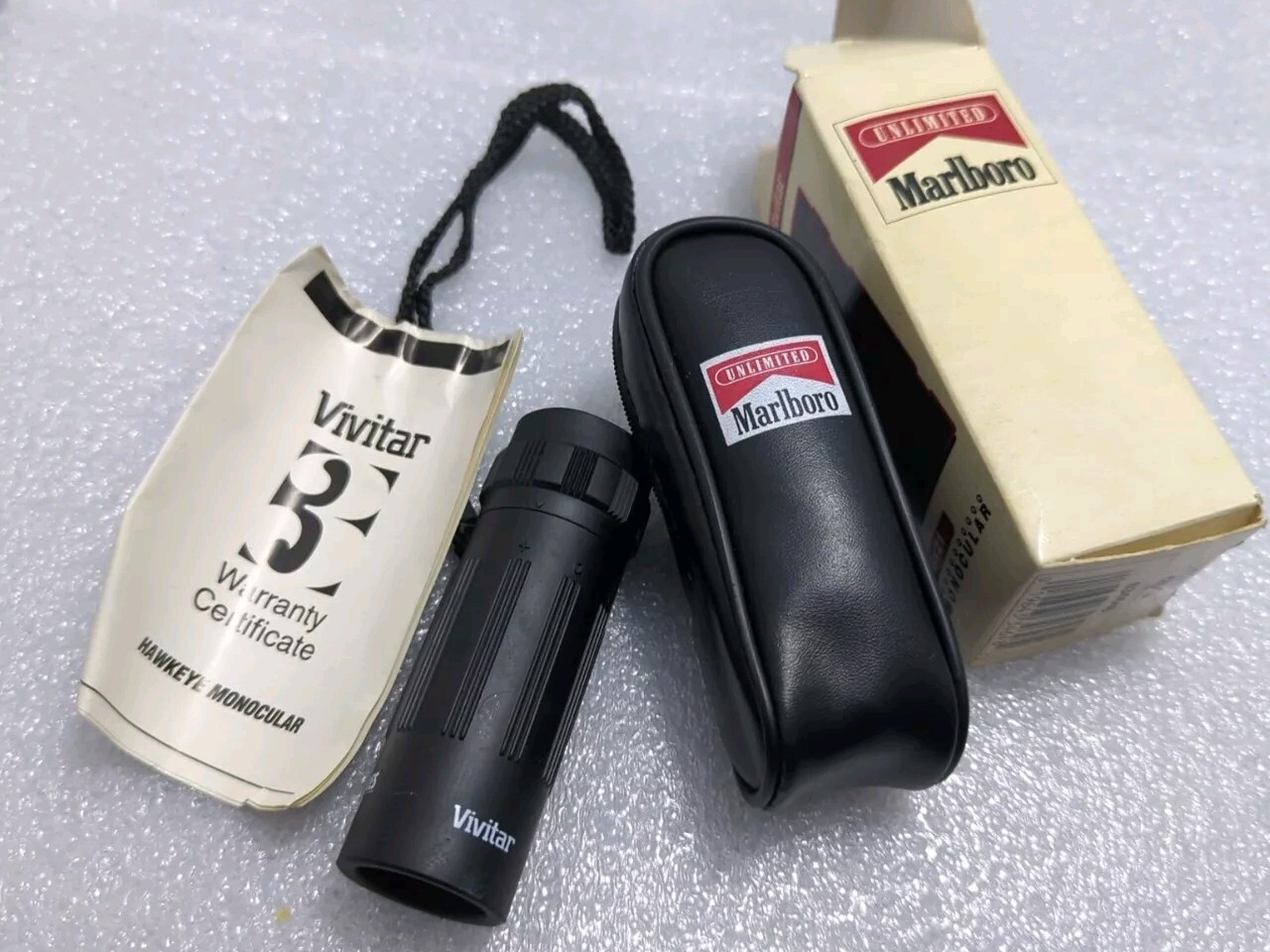 Vintage 1995 Marlboro Unlimited Vivitar 8x21 Monocular BRAND NEW w/Original Box!
