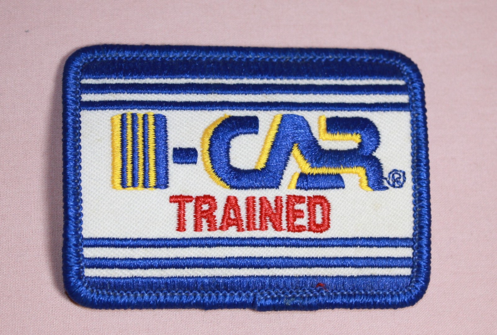 COLLECTIBLE CAR TRAINED HAT/ JACKET PATCH