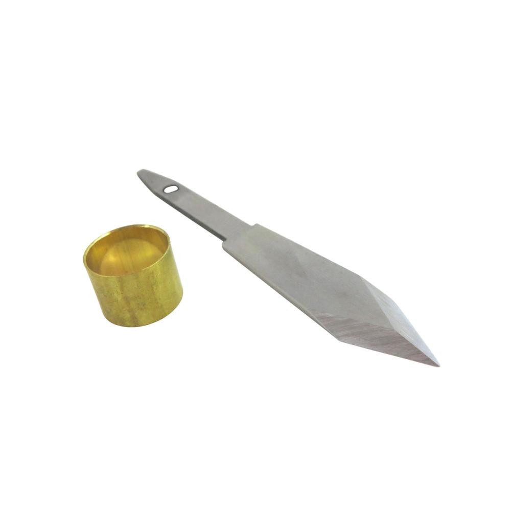 Narex Marking Knife Kit Thin (0.050") Dual Bevel Striking Blade Width .58"
