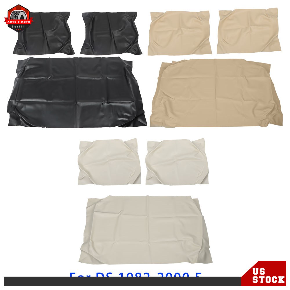 PU Leather Front Front Seat Cover For Golf Cart Club Car DS 1982 83 84 85-2000.5