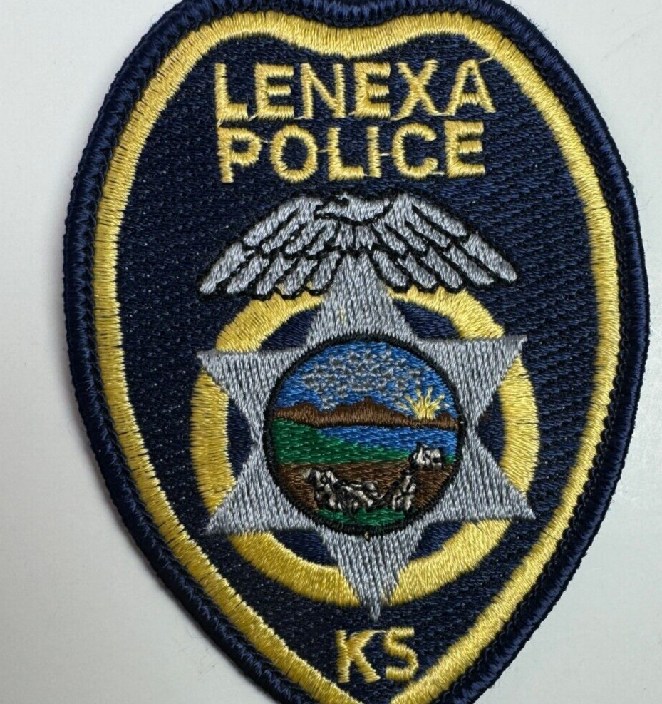 3.5" Lenexa Police Kansas KS Patch K1