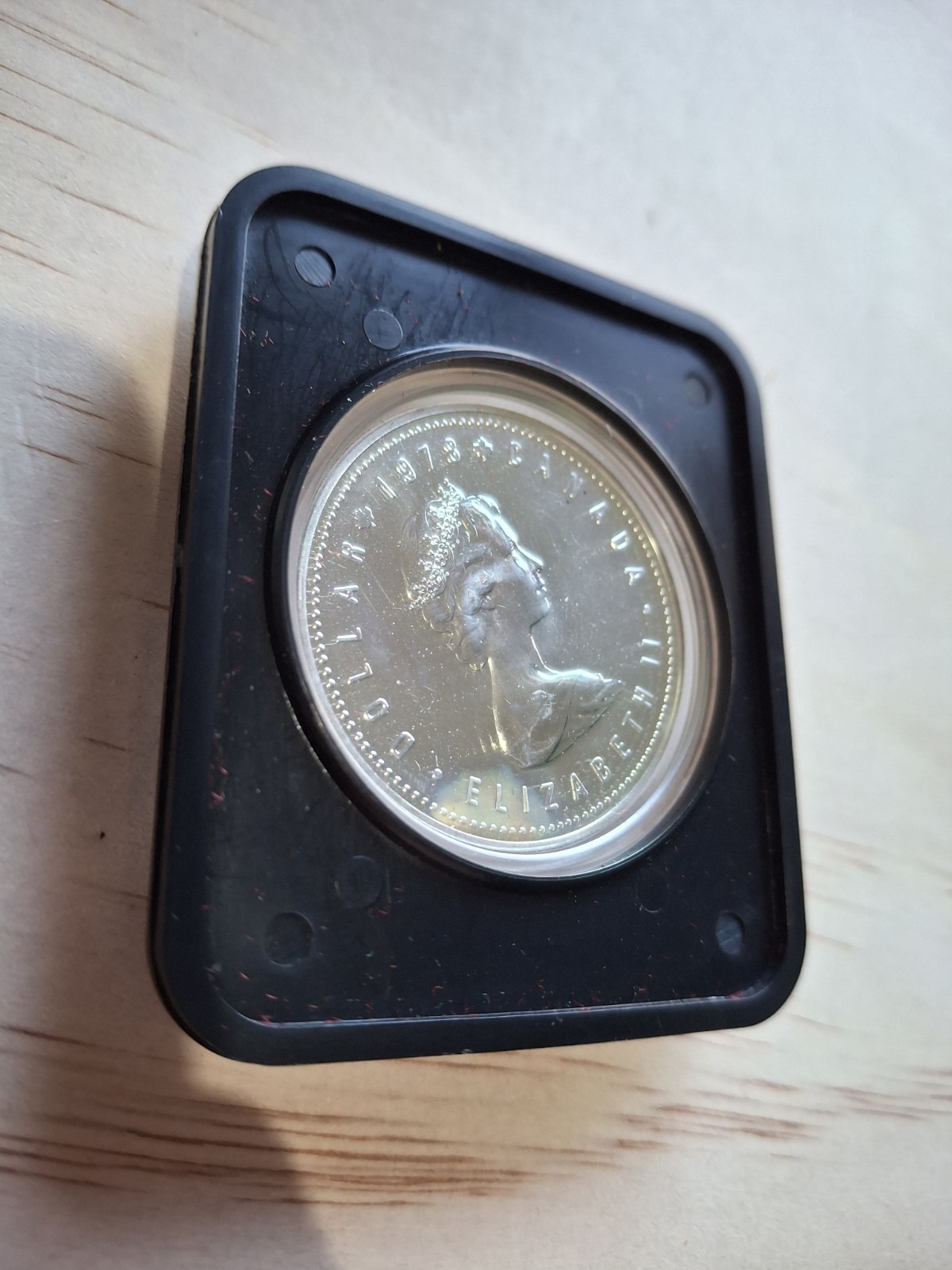 1978 Canada Silver $1 Commemorative Coin - XI Commonwealth Games Edmonton