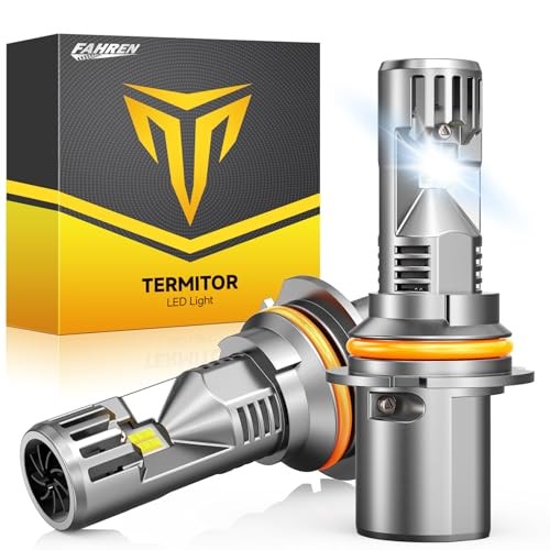 9007 Bulb,50000LM HB5 light bulb, 50000LM HB5 light bulb, 6500k White 9007/HB5