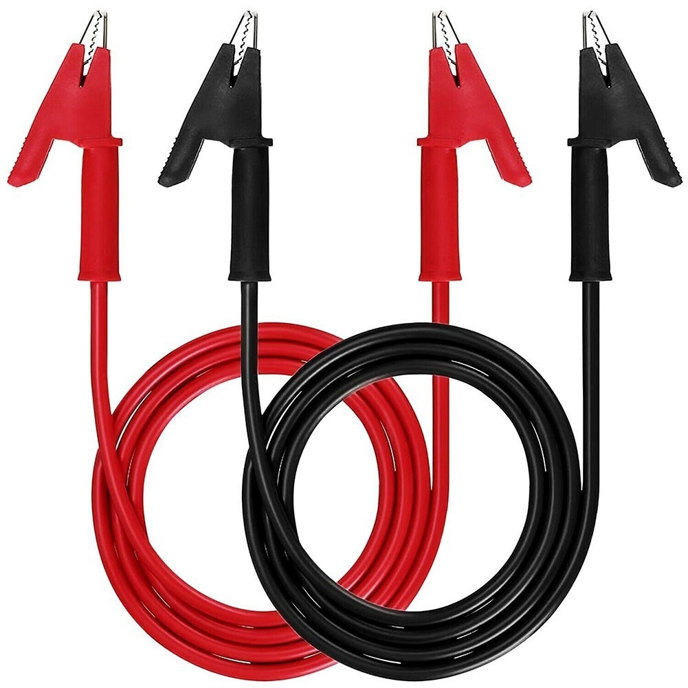 For Clips Electrical Test Leads Set 15A For Jumper Wires With Copper Clips