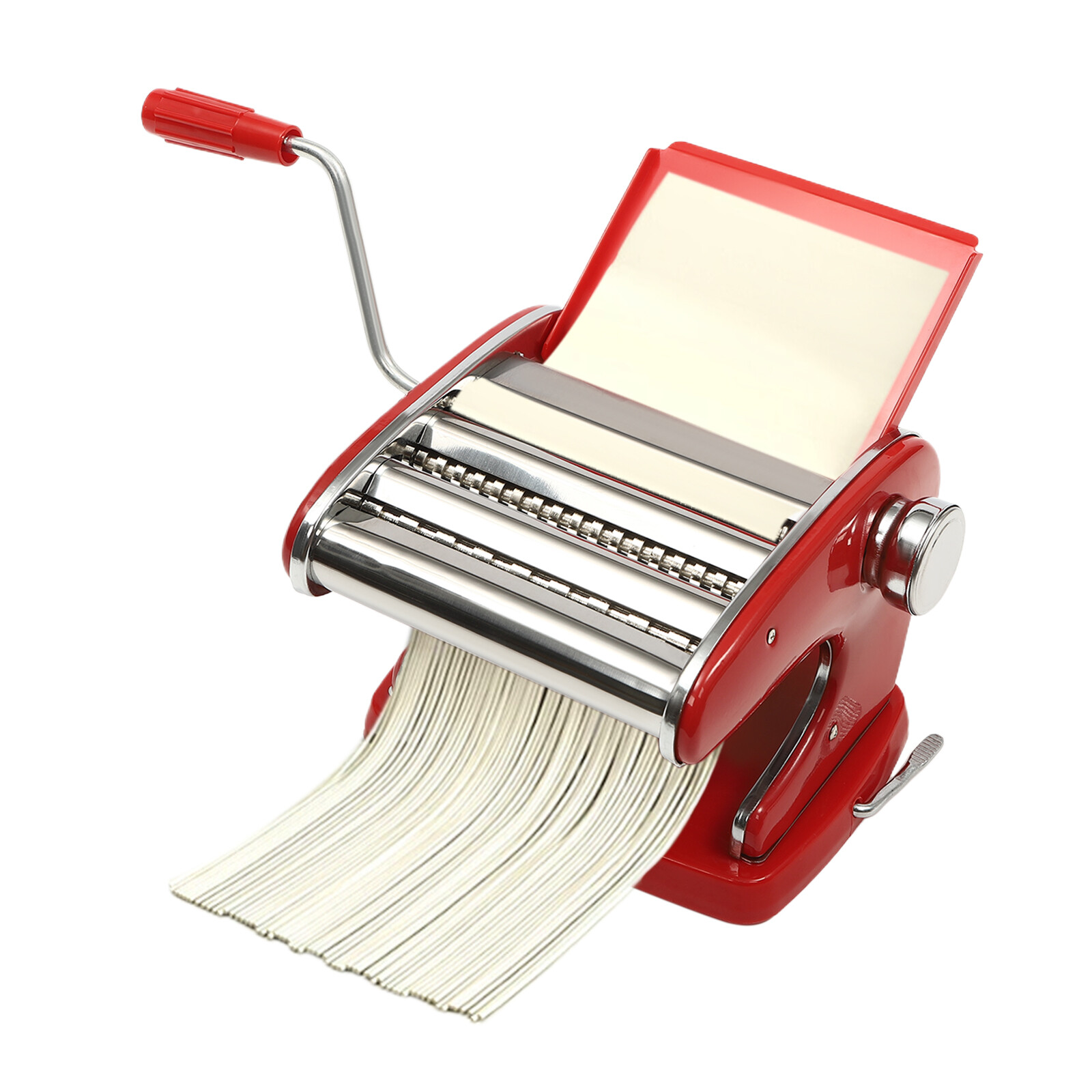 401 Stainless Steel Pasta Maker Machine With 6 Adjtable Thickness Settings US~
