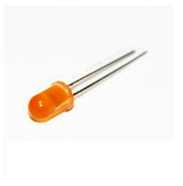 100PCS NEW Diffused LED 5MM ORANGE COLOR ORANGE LIGHT Super Bright L8