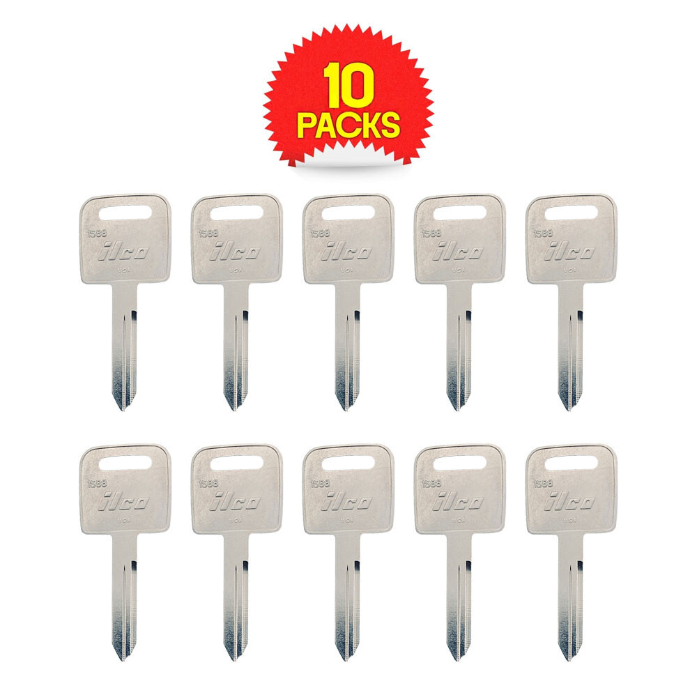 1588 Key Blank – Nickel
