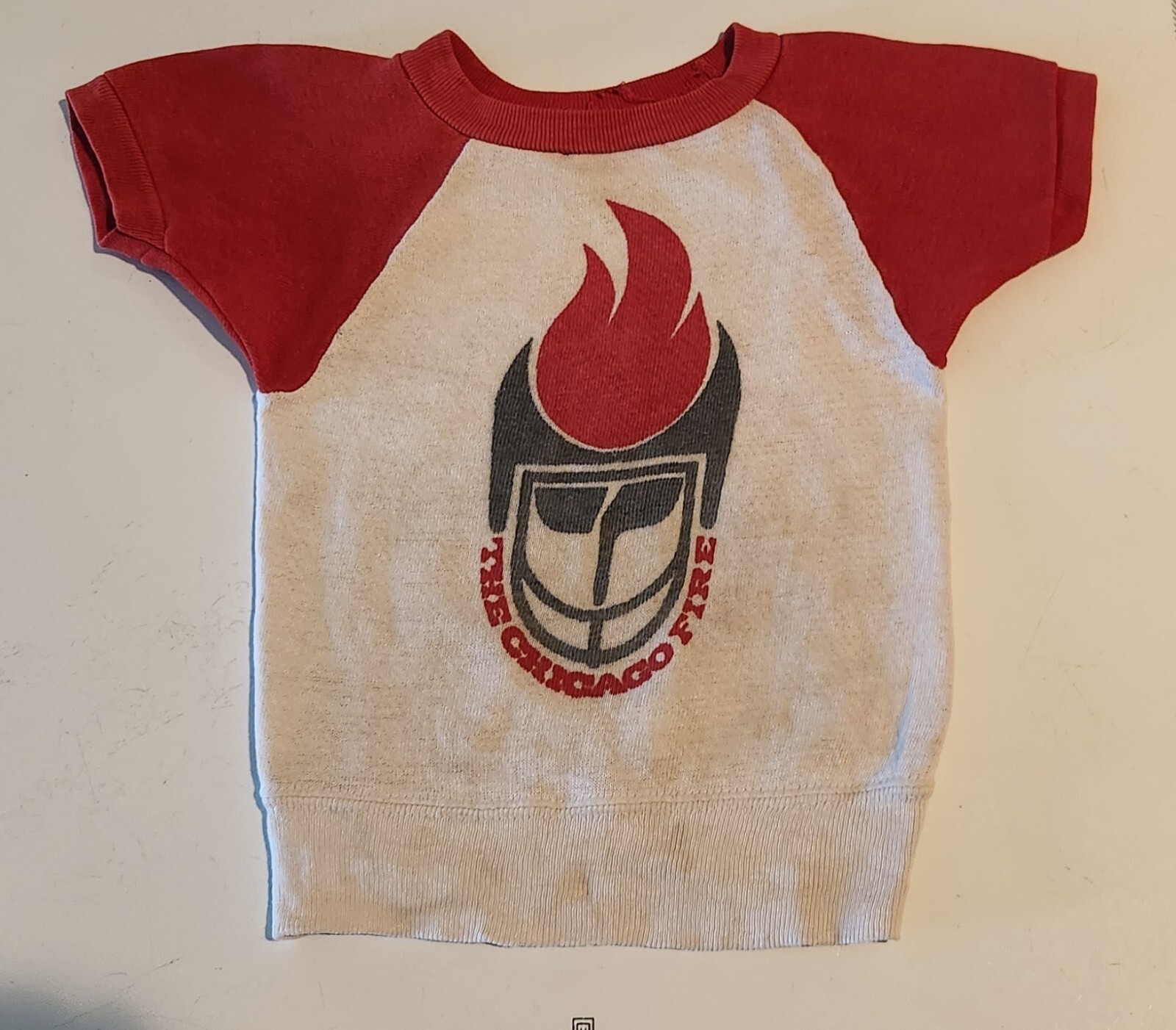 Vintage Chicago Fire World Football Kids T Shirt - 1974