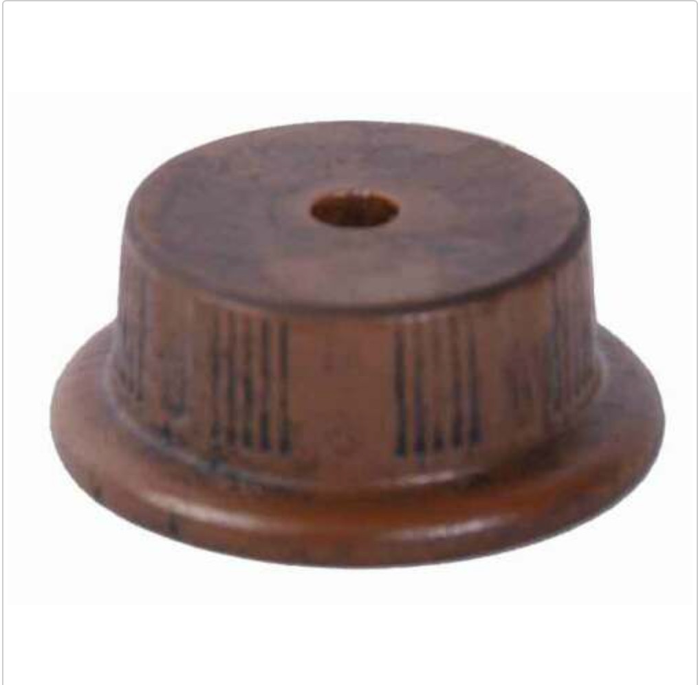 1938 Zenith Large broad-tuning knob used on Shutter-Dials (repro)  item k07