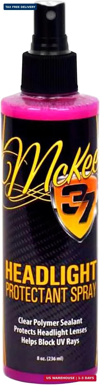 McKee's 37 - Headlight Protectant Spray | Headlight Sealant UV Protection for He