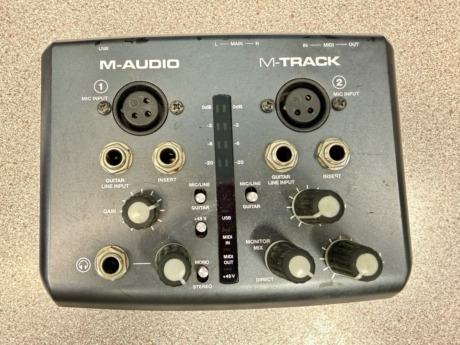 M-Audio M-Track Plus 2-Channel Portable USB Audio & MIDI Interface