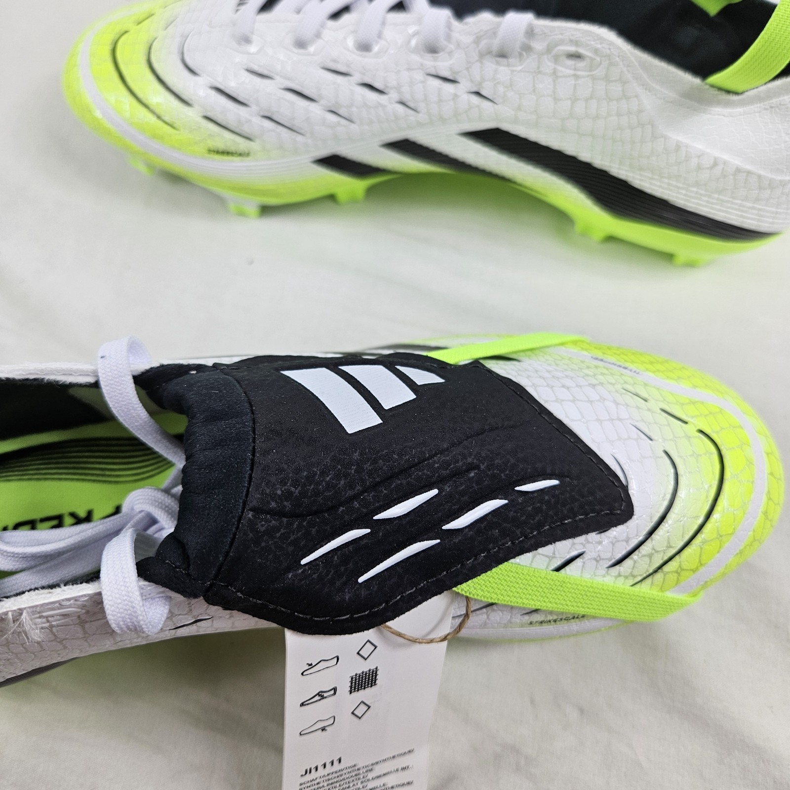 Adidas Predator League FT FG JI1111 Road To Glory White Black Lemon Men’s 10
