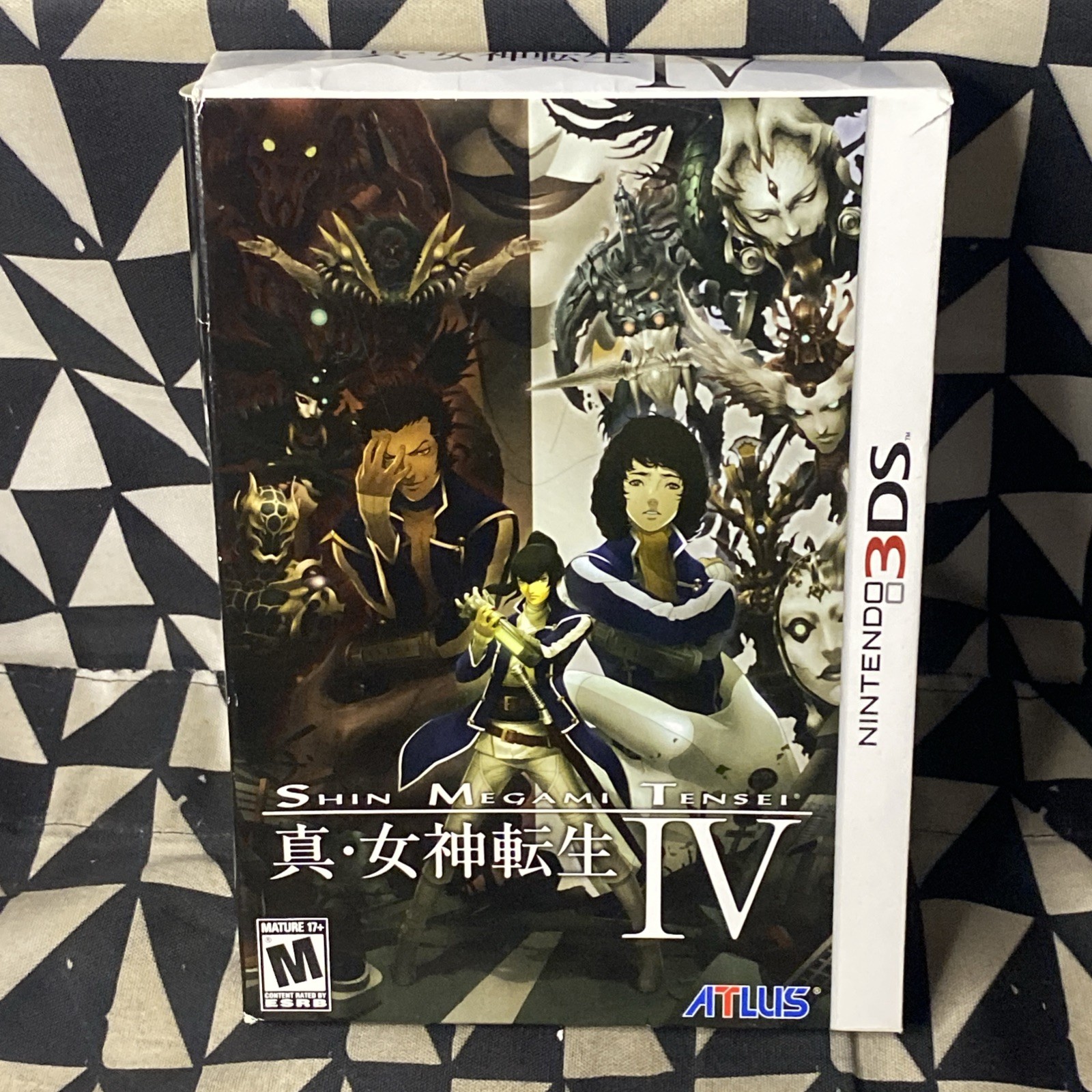 Nintendo 3DS Shin Megami Tensei IV 4 Limited Edition With Book (No Game)