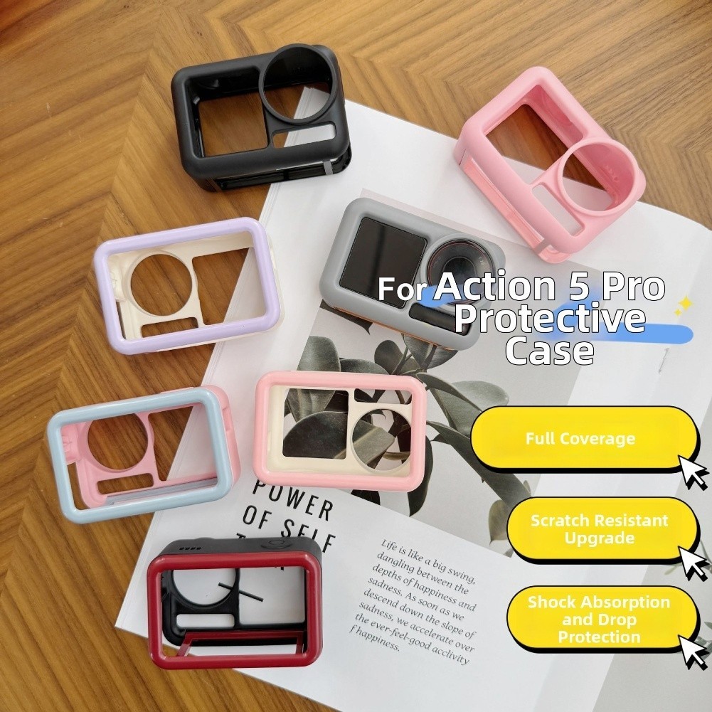 Drop for proof Protective Case for DJI for Action 5 Pro with Scratch Protection