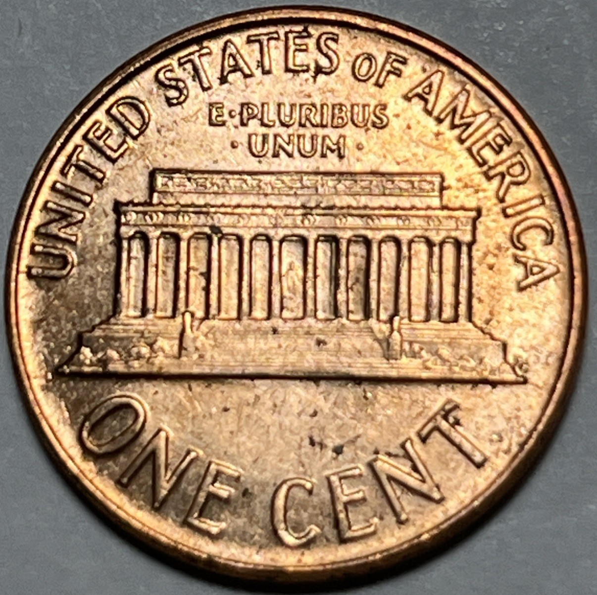 1963 D Penny Errors Strike Through Grease From Original Uncirculated Roll #2