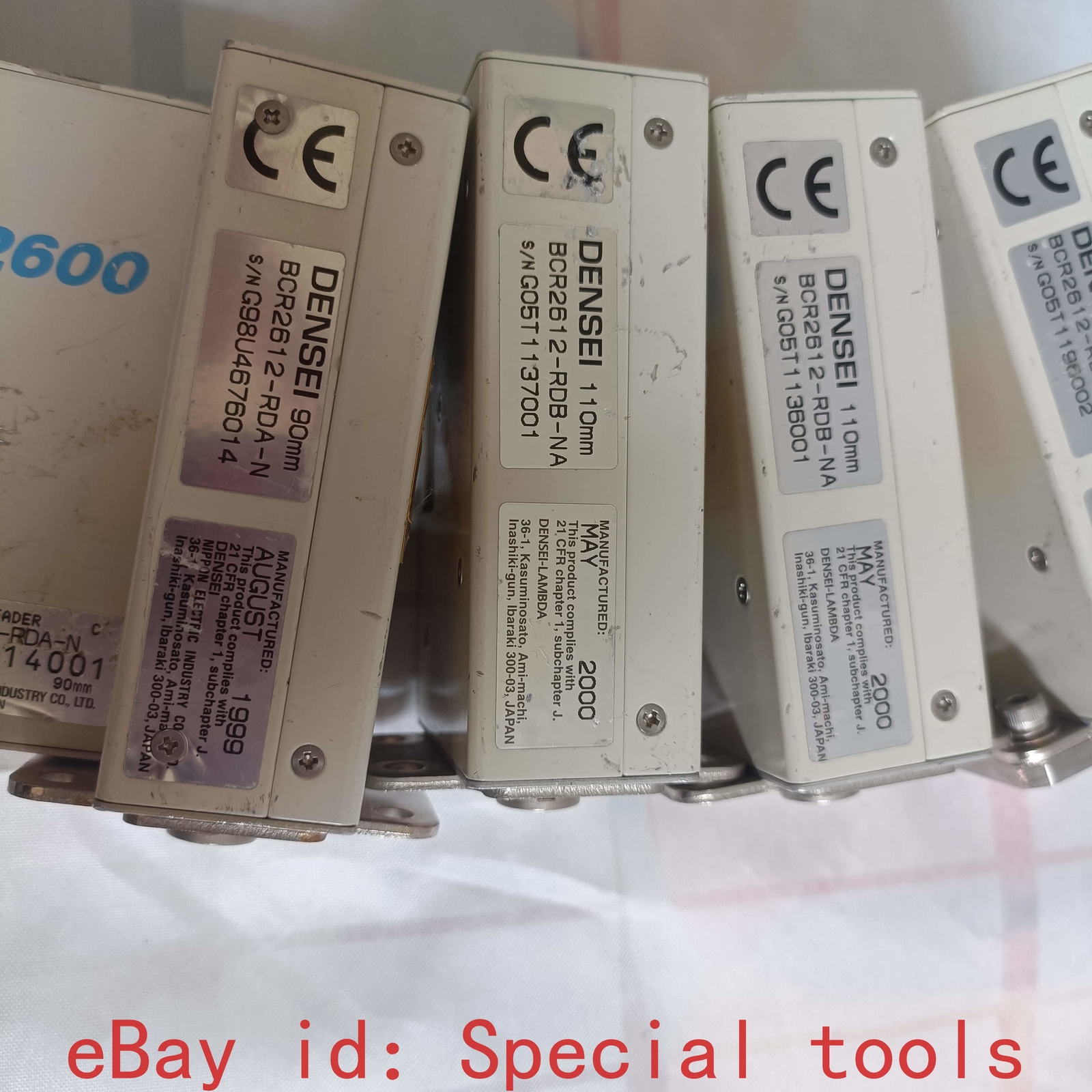 DENSEI BCR 2600 BCR2612-RDA-N 1pcs 1pcs