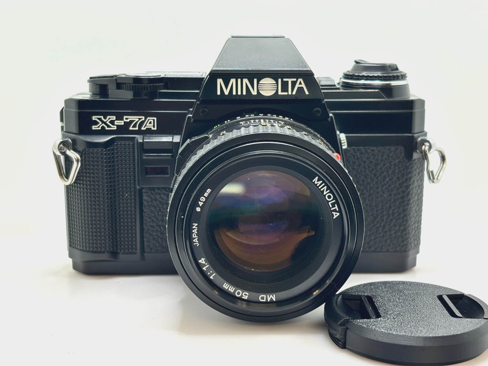 Mint - Minolta X-7A 35mm SLR Film Camera with 50mm f/1.4 Lens [Serviced &TESTED]