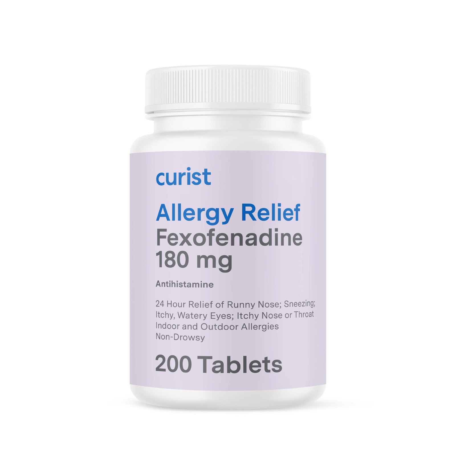 Allergy Relief (fexofenadine 180 mg), 200 ct - Allegra Generic for Allergies