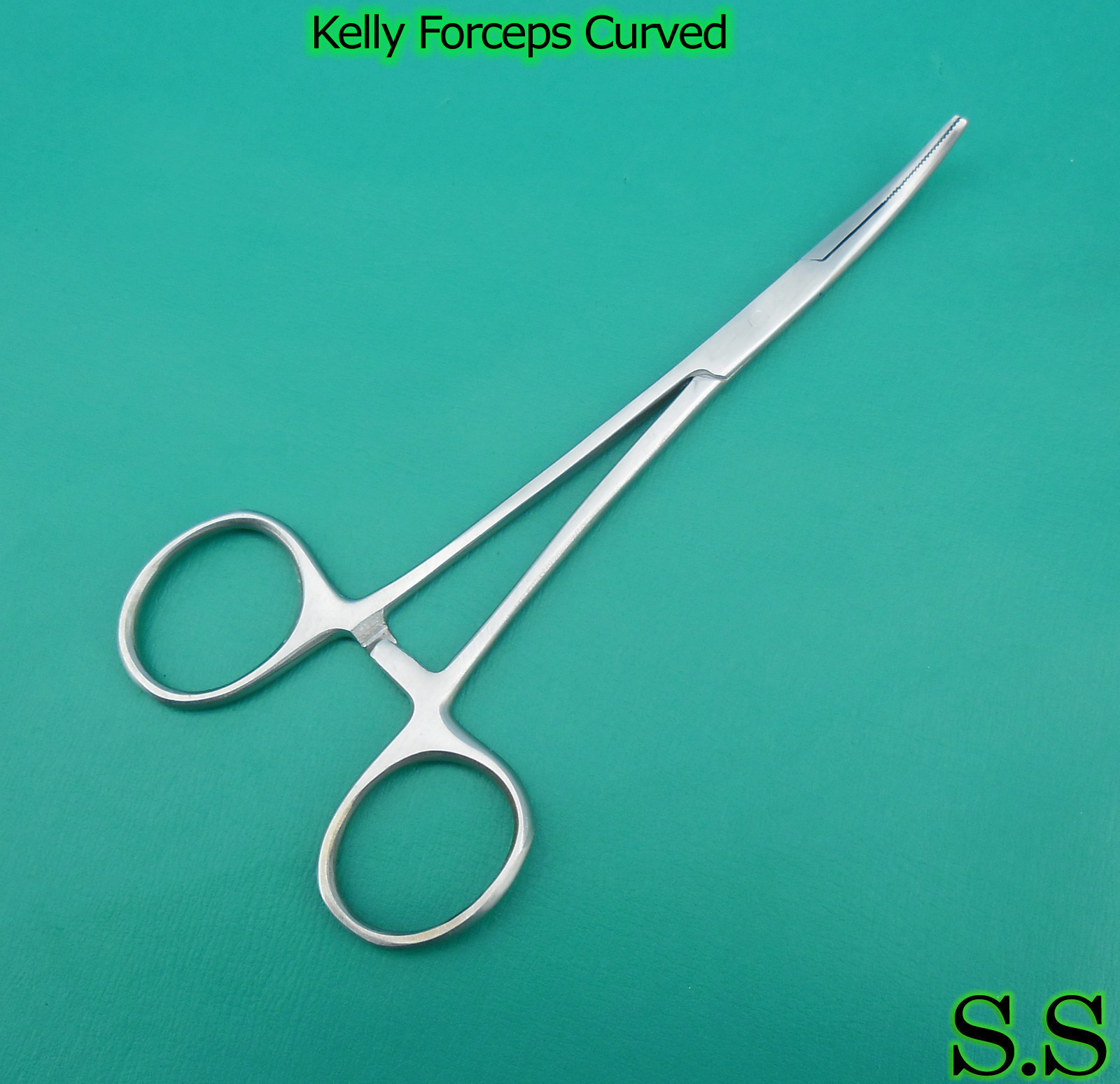 3 KELLY HEMOSTAT LOCKING FORCEPS CVD TIP 5.5"