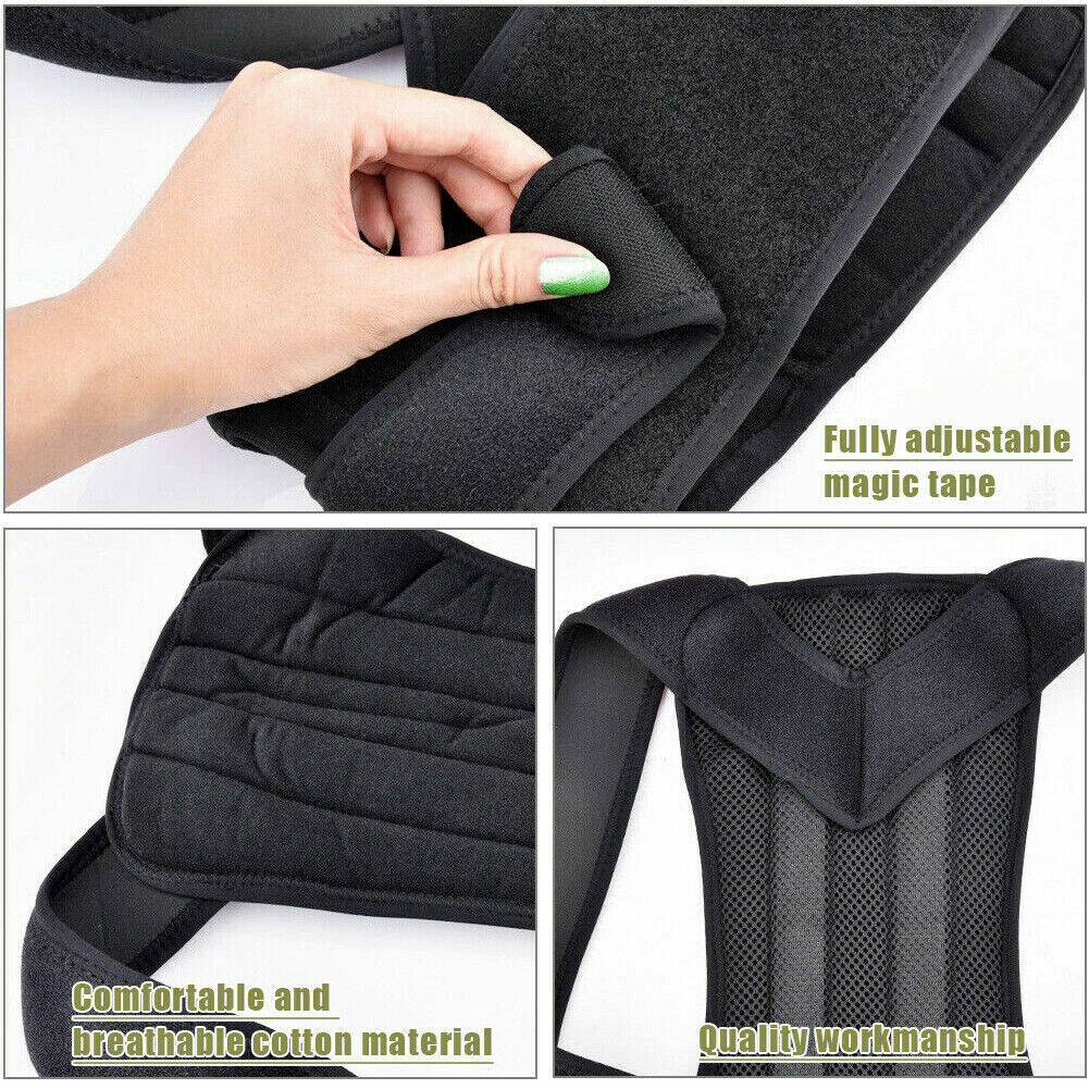 Back Brace for Full Back Pain Relief Sciatica Breathable Lumbar Support Belt