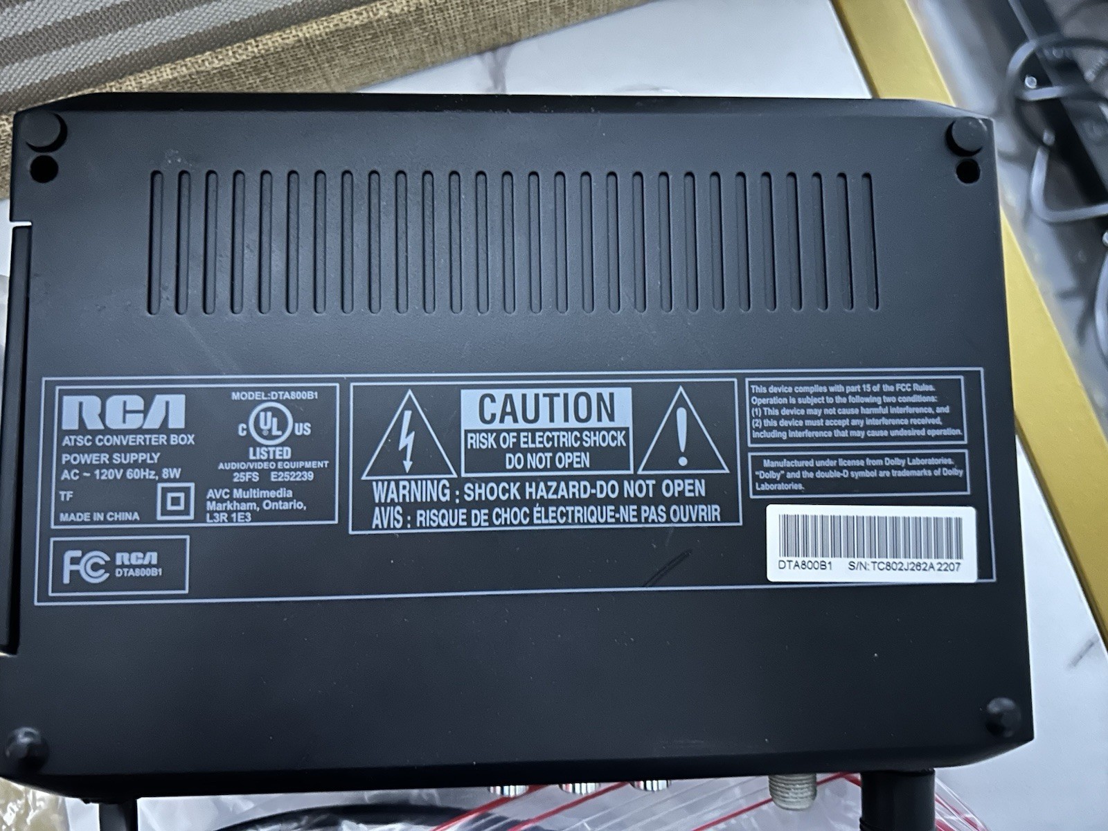 Tv Converter Box Lot
