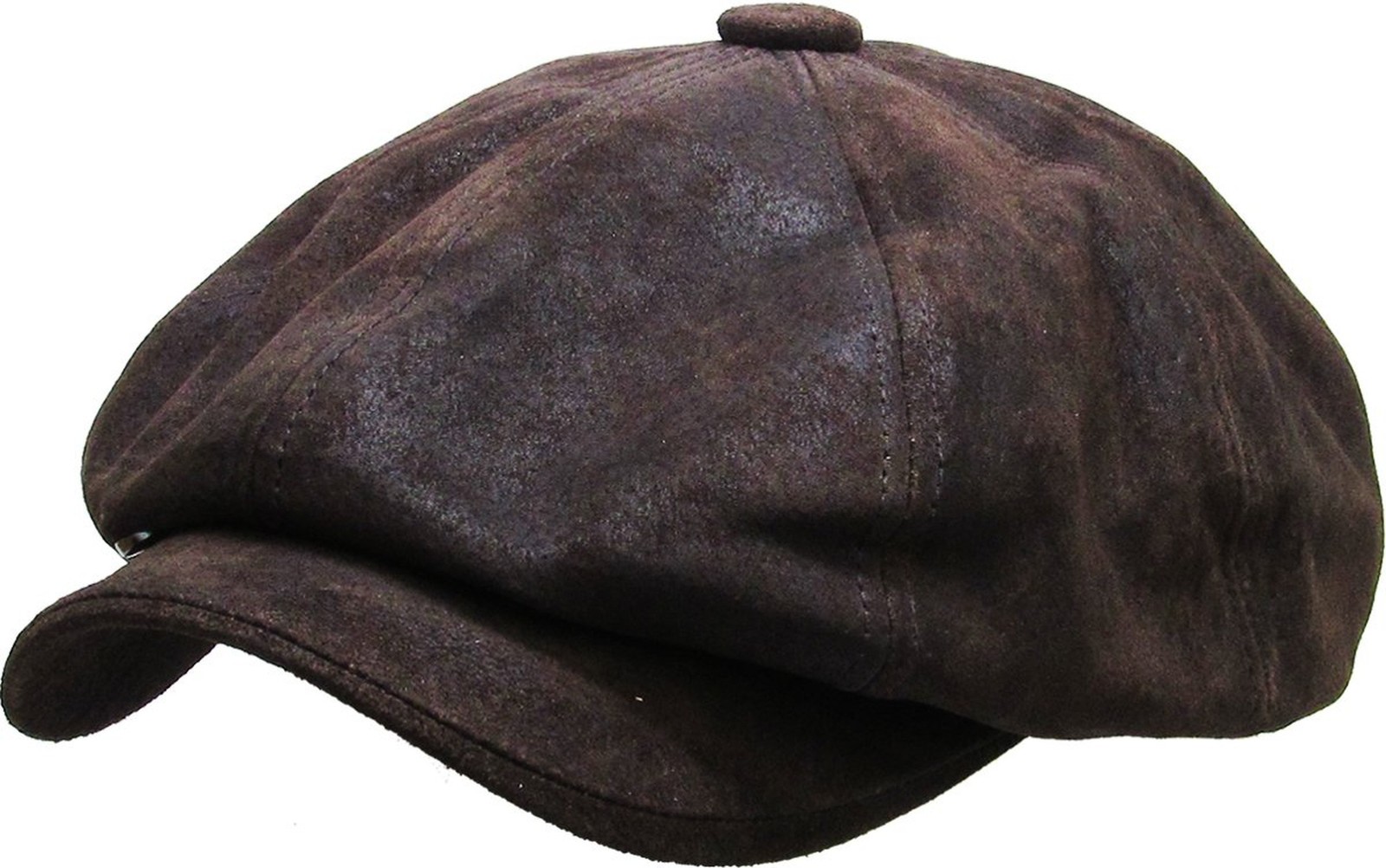 KBETHOS Leather Ascot Made in USA Ivy Collection Classic Newsboy Caps