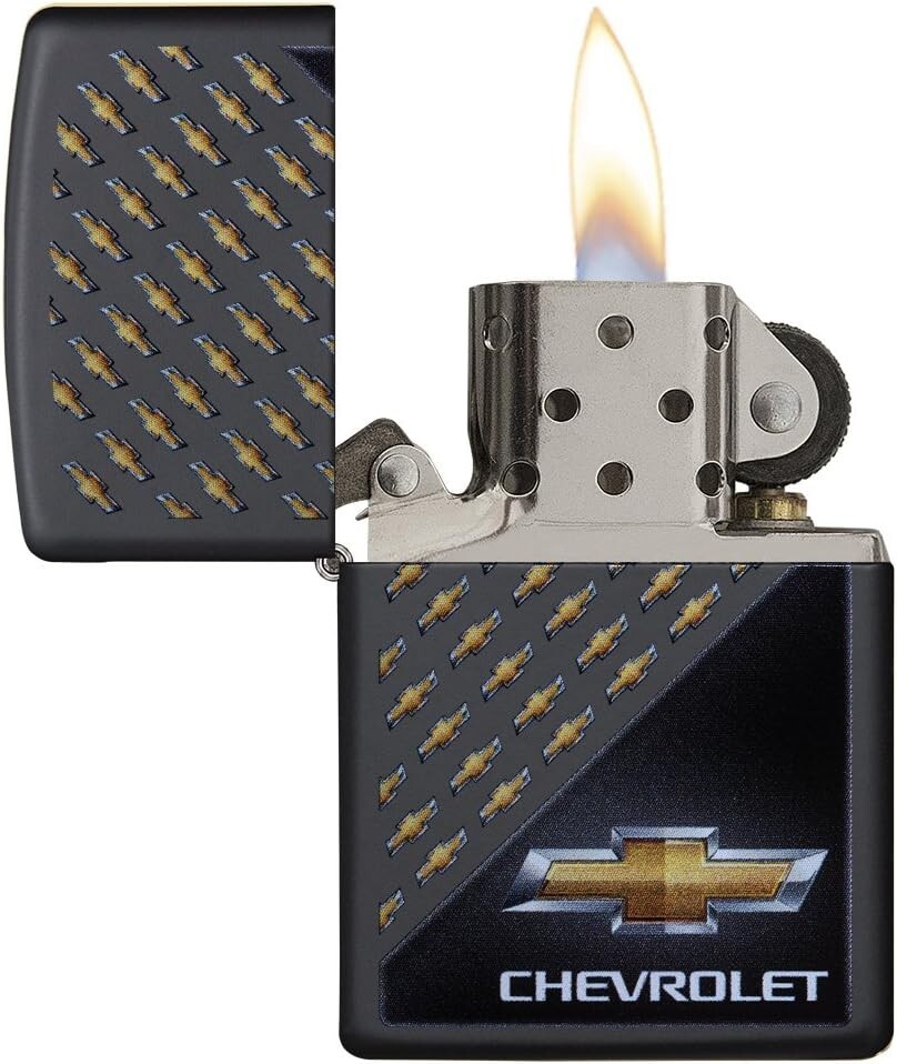 Zippo 29580 chevy Logo black Matte