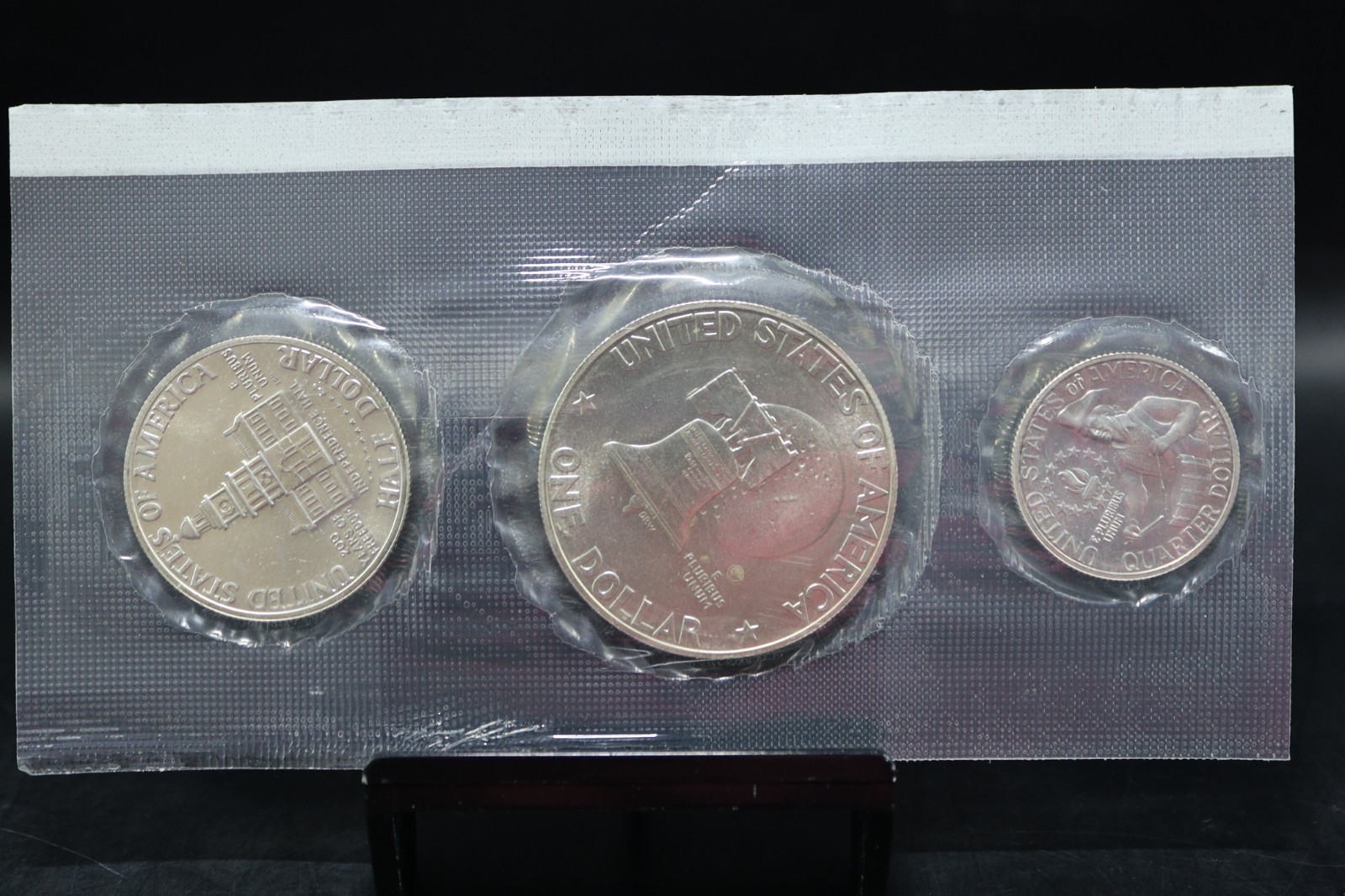 1776-1976 Silver Bicentennial 3 Coin Silver UNC Set